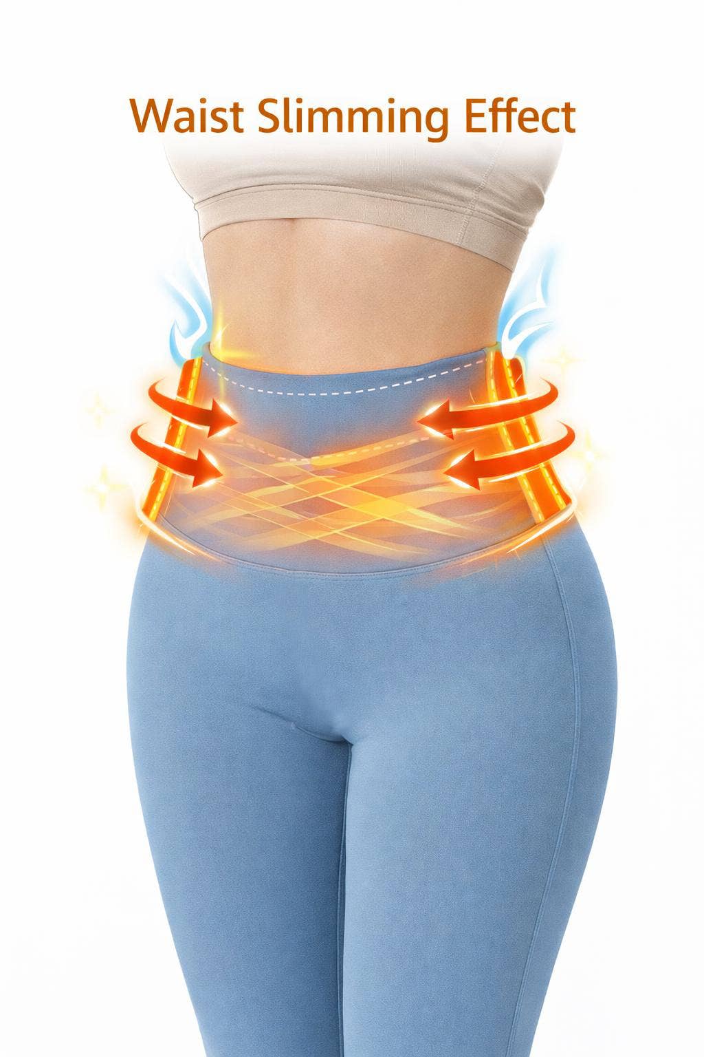 Waist and tummy control butt lifting faja flare body shaper