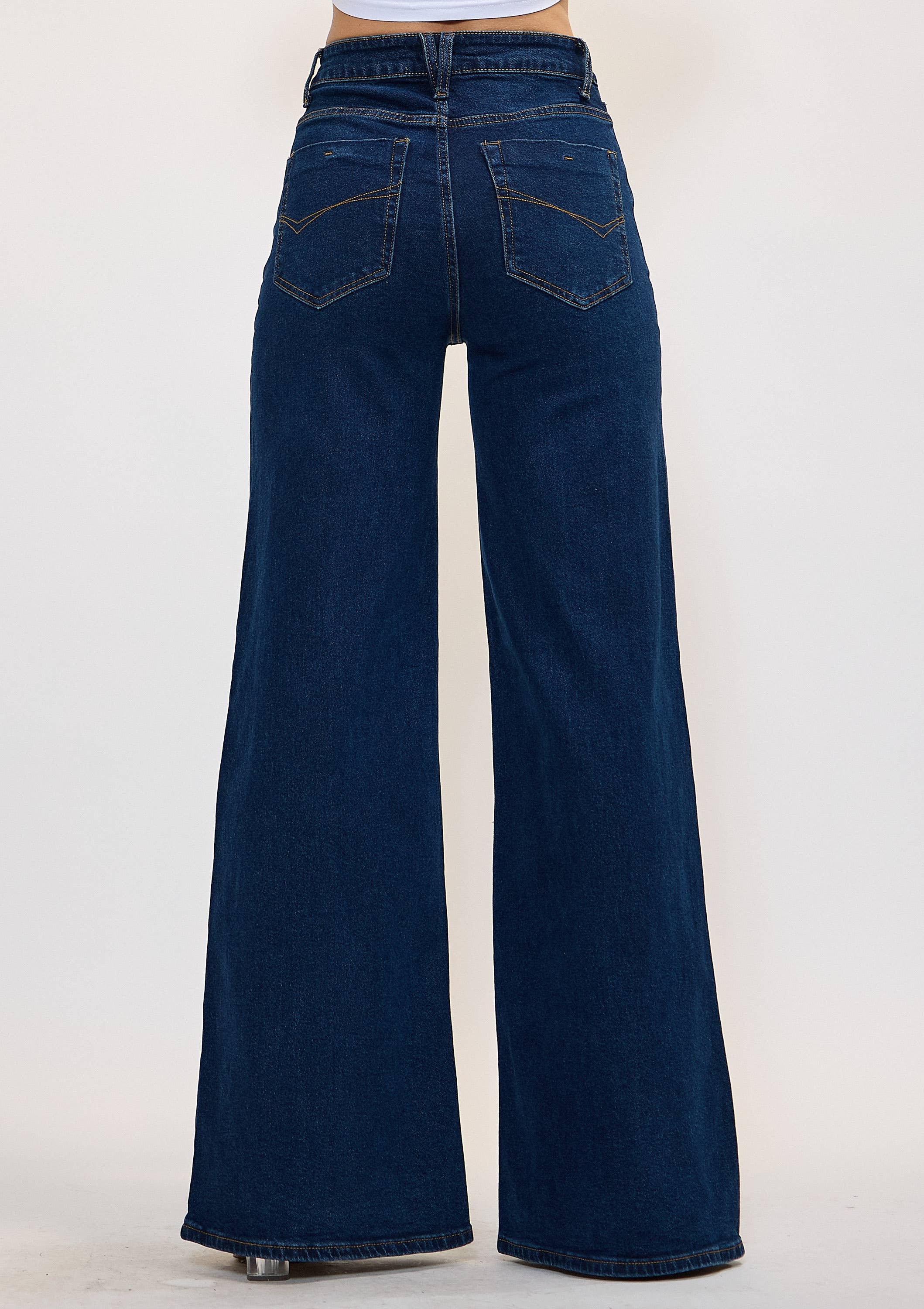 High-Rise Extra Wide Leg Jeans