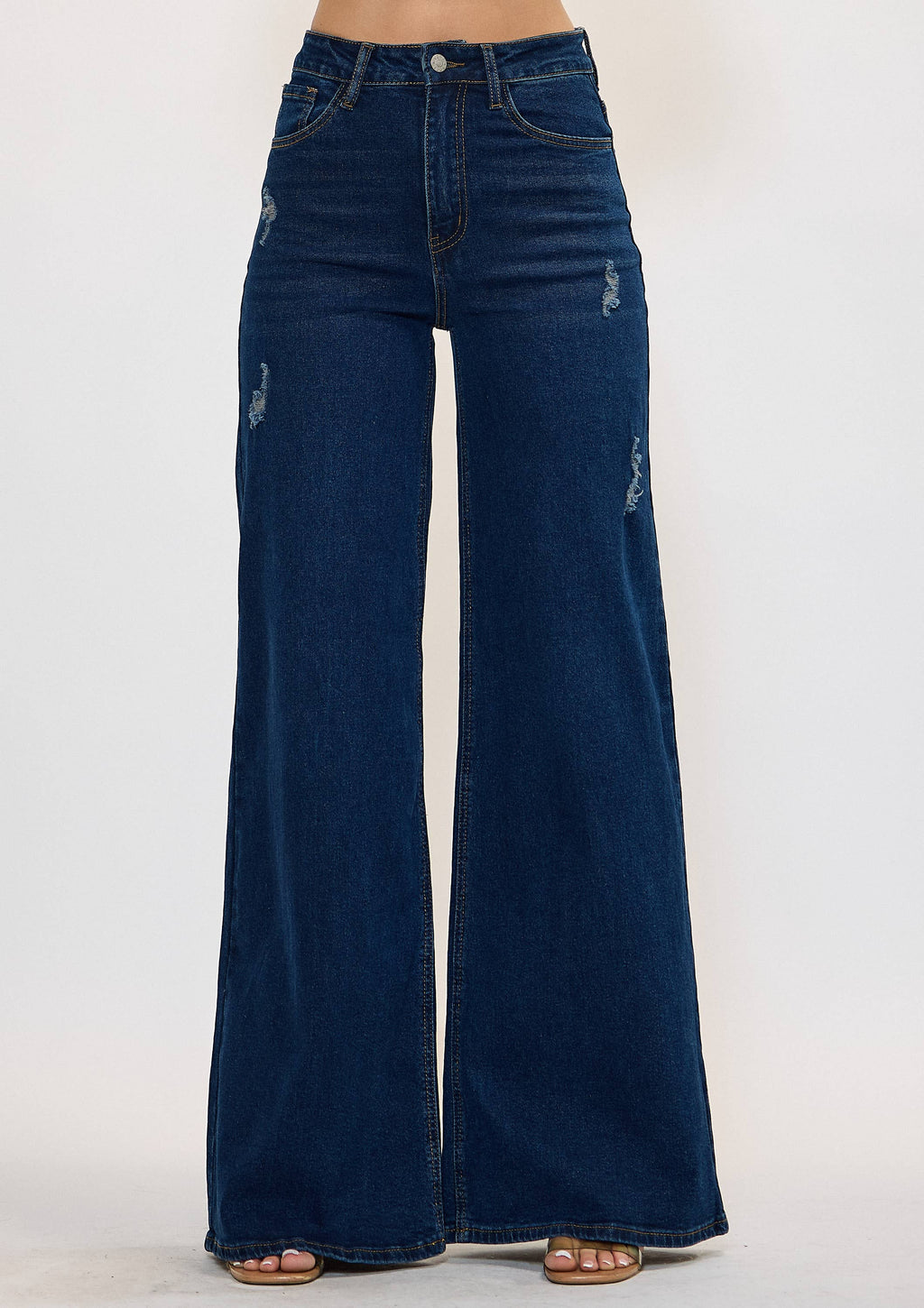 High-Rise Extra Wide Leg Jeans