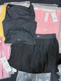 Pleaded Tennis Skirt Set