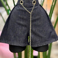Dark Denim Shorts