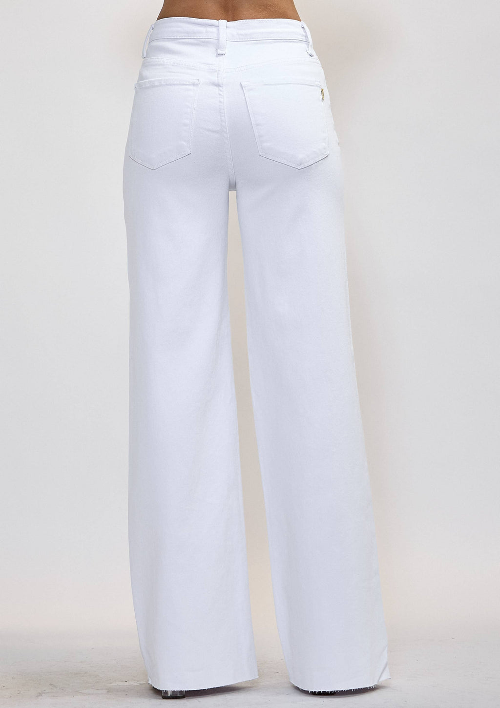 WIDE LEG - Rigid with Comfort Stretch