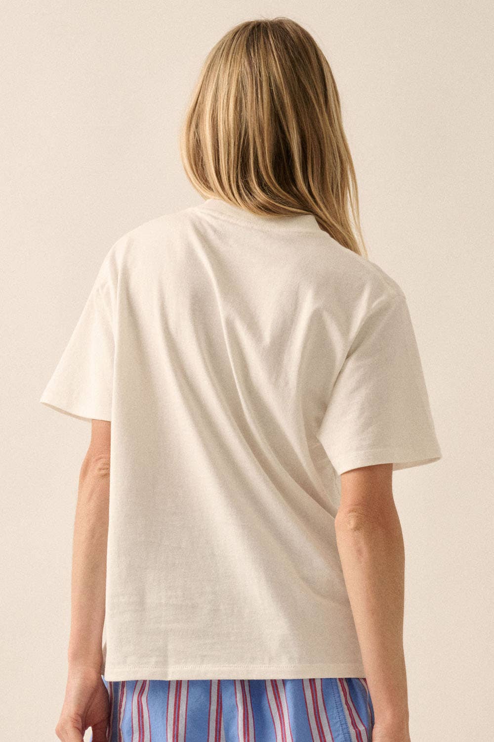 Saint-Jean De-Luz Garment-Wash Graphic Tee