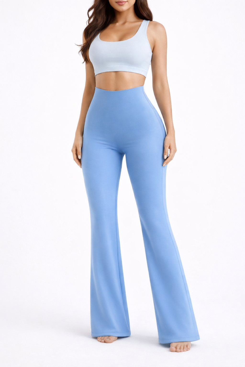 Waist and tummy control butt lifting faja flare body shaper